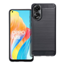 Заредете изображение във визуализатора на галерията – Гръб CARBON за OPPO A78 5G черен
