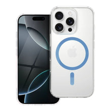 Заредете изображение във визуализатора на галерията – Drop Glue Colorful Ring Mag Cover compatible with MagSafe for IPHONE 17 PRO MAX light blue
