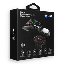Заредете изображение във визуализатора на галерията – Wireless charger 3in1 BMW M Qi2 15W Print Logo red
