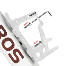 Заредете изображение във визуализатора на галерията – Rockbros 31210012002 bicycle water bottle holder - white
