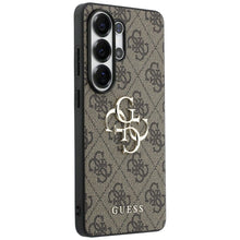 Заредете изображение във визуализатора на галерията – GUESS case for SAMSUNG S26 Ultra GUHCS26L4GMGBR (4G Big Metal Logo) brown
