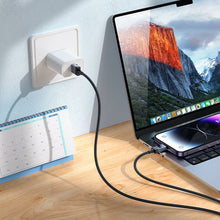 Заредете изображение във визуализатора на галерията – Cable USB A to Lightning Hoco 2,4A with display 1 m X118 black
