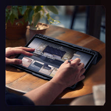 Заредете изображение във визуализатора на галерията – Nillkin Bumper Leather Case Pro case for Samsung Galaxy Tab S9 FE+ - black
