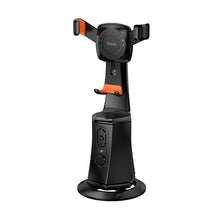 Заредете изображение във визуализатора на галерията – HOCO mobile phone holder 360 degree with auto face tracking K26 black
