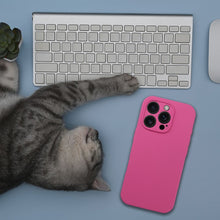 Заредете изображение във визуализатора на галерията – Case SILICONE 2mm for IPHONE 16 Plus compatible with MagSafe pink
