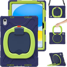 Заредете изображение във визуализатора на галерията – Tech-Protect X-Armor case for iPad 10.9" 2022 - navy blue and green
