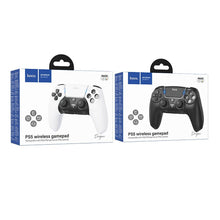 Заредете изображение във визуализатора на галерията – Wireless gamepad for PS5 compatible with PS5/PS4 games Hoco GA32 white

