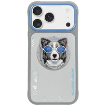 Заредете изображение във визуализатора на галерията – NIMMY case GLASSES COOL DOG compatible with MagSafe for IPHONE 17 gray
