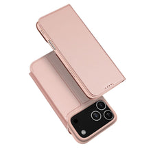 Заредете изображение във визуализатора на галерията – DUX DUCIS wallet case SKIN PRO for IPHONE 17 PRO MAX rose
