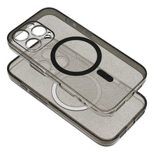 Заредете изображение във визуализатора на галерията – CLEAR MAG COVER case with camera protection compatible with MagSafe for SAMSUNG S26 Edge black
