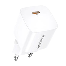 Заредете изображение във визуализатора на галерията – Wozinsky CMWCS USB-C PD 20W wall charger - white
