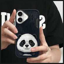 Заредете изображение във визуализатора на галерията – NIMMY case BIG EYED PET 2.0 Panda for IPHONE 16 black
