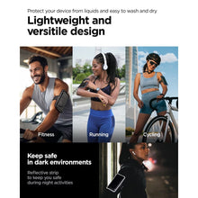 Заредете изображение във визуализатора на галерията – Spigen A703 sports armband 6.9'' - black
