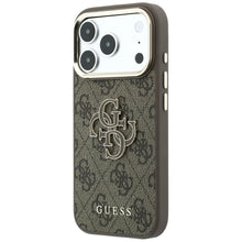 Заредете изображение във визуализатора на галерията – Case for IPHONE 18 Pro Max/17 Pro Max (Big Resin Logo 4G) brown
