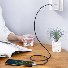 Заредете изображение във визуализатора на галерията – Ugreen US316 70428 USB-C - USB-C PD QC FCP cable 100W 5A 480Mb/s 1.5m - gray
