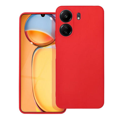 Гръб SOFT за XIAOMI Redmi 13C / POCO C65 червен