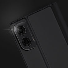 Заредете изображение във визуализатора на галерията – Dux Ducis Skin Pro case with flap and card slot for Motorola Moto G04/G04s/G24/G24 Power - black
