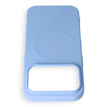 Заредете изображение във визуализатора на галерията – Case for iPhone 18 Pro / 17 Pro Silicone Mag Cover compatible with MagSafe (big hole) light blue
