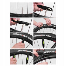 Заредете изображение във визуализатора на галерията – Rockbros QTB004 tire lever set - black (2 pcs in set)
