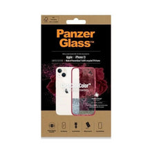 Заредете изображение във визуализатора на галерията – PanzerGlass ClearCase antibacterial case with Military Grade certificate for iPhone 13 / 14 / 15 - transparent pink
