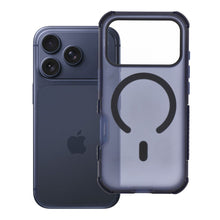 Заредете изображение във визуализатора на галерията – Case for iPhone 18 Pro / 17 Pro Forcell F-Protect BumperX Premium compatible with MagSafe navy blue
