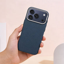 Заредете изображение във визуализатора на галерията – Case for iPhone 17 Pro Max / 18 Pro Max (low camera edge) K-Look compatible with MagSafe blue v2
