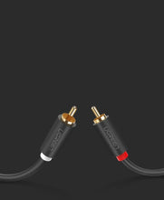 Заредете изображение във визуализатора на галерията – Ugreen AV104 10518 audio cable 2RCA (male) / 2RCA (male) 2m - gray
