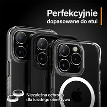 Заредете изображение във визуализатора на галерията – PanzerGlass Hoops Camera Protection for iPhone 15 Pro / 15 Pro Max - with Black Frame
