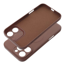 Заредете изображение във визуализатора на галерията – SILICONE MAG COVER case compatible with MagSafe for IPHONE 17 Pro Max brown
