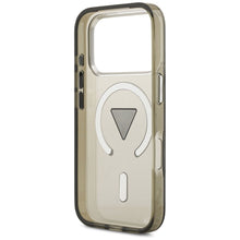 Заредете изображение във визуализатора на галерията – GUESS case for IPHONE 17 Pro Max compatible with MagSafe GUHMP17XHGTMLCGA (IML Gradient W/ Triangle Logo) khaki

