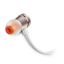 Заредете изображение във визуализатора на галерията – Wired earphones Jack 3,5mm with microphone JBL T290 gold
