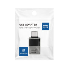 Заредете изображение във визуализатора на галерията – Adapter USB A 3.0 to Type C Blue Star - black
