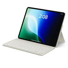Заредете изображение във визуализатора на галерията – Wireless keyobard with stand for smartphone/tablet QWERTY Satechi Onthego sand
