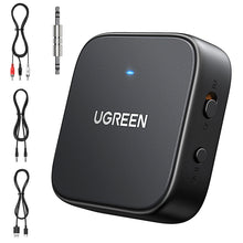 Заредете изображение във визуализатора на галерията – Ugreen CM667 35223 Bluetooth 5.2 audio transmitter/receiver - black

