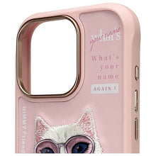 Заредете изображение във визуализатора на галерията – NIMMY case COOL&amp;CUTE 2.0 Cat for IPHONE 16 Pro pink
