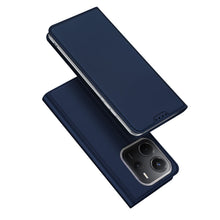 Заредете изображение във визуализатора на галерията – DUX DUCIS wallet case SKIN PRO for REDMI NOTE 14 4G (163,25mm) blue
