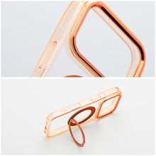 Заредете изображение във визуализатора на галерията – Case for iPhone 18 Pro / 17 Pro Frame Circle Stand compatible with MagSafe orange
