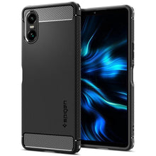 Заредете изображение във визуализатора на галерията – Spigen Rugged Armor case for Sony Xperia 10 VI - matte black
