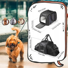 Заредете изображение във визуализатора на галерията – Rockbros 30140028001 transport bicycle bag for cats and dogs - black
