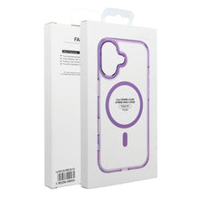 Заредете изображение във визуализатора на галерията – Case for Xiaomi Redmi 17 4G / 5G Frame Clear Hybrid Mag Cover compatible with MagSafe purple
