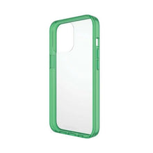 Заредете изображение във визуализатора на галерията – PanzerGlass ClearCase Antibacterial Military Grade Certified Case for iPhone 13 Pro - Transparent Green
