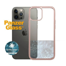 Заредете изображение във визуализатора на галерията – PanzerGlass ClearCase case for iPhone 12 Pro Max - transparent and pink
