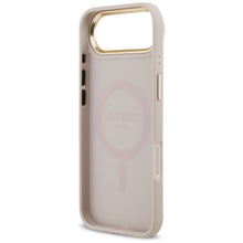 Заредете изображение във визуализатора на галерията – GUESS case for IPHONE 17 Air compatible with MagSafe GUHMP17MP4MSEGCP (PU 4G W/ Classic) pink
