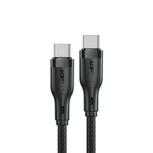 Заредете изображение във визуализатора на галерията – Acefast C8-03 USB-C / USB-C 60W 3A cable - black
