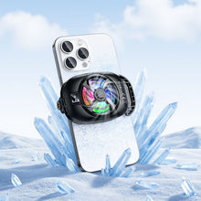 Заредете изображение във визуализатора на галерията – Mobile phone fan cooler Hoco GM76 black
