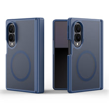 Заредете изображение във визуализатора на галерията – DUX DUCIS case YIND compatible with MagSafe for SAMSUNG Z Fold 8 dark blue
