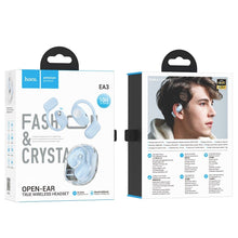 Заредете изображение във визуализатора на галерията – HOCO wireless earphones TWS EA3 blue
