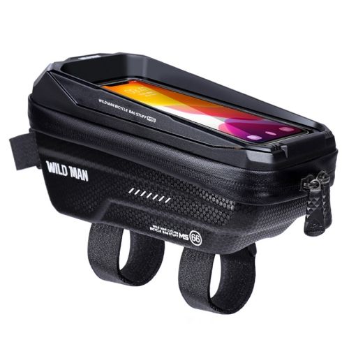 WILDMAN traveling bag for bike frame with zipper 1,2L (4 