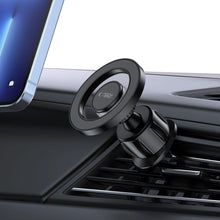 Заредете изображение във визуализатора на галерията – Tech-Protect N51 Car Phone Holder with MagSafe for Cockpit/Air Vent - Black
