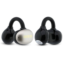 Заредете изображение във визуализатора на галерията – Wireless earphones OWS Guess Metalic Finish Electropated Parts Classic Logo black
